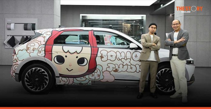 Hyundai and Artist JWON unveil IONIQ 5 Art Car, Art-Driven Experience.